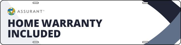Assurant Home Warranty Included Sign Rider, 6h x 24w, 24 ga steel